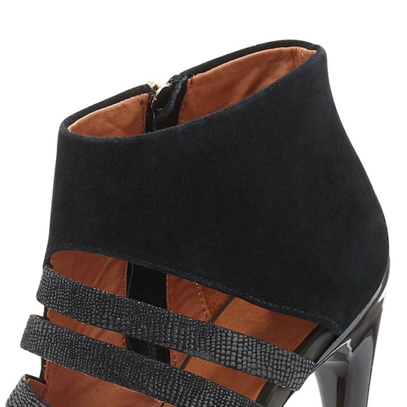 Rebecca Minkoff Black Caesar Cutout Combo Bootie - Picture 4 of 6